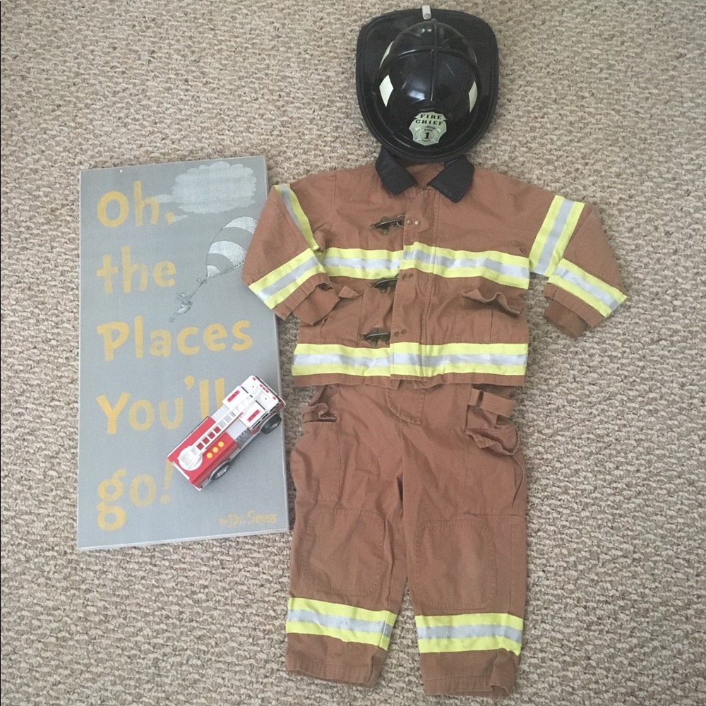 3-4T Firefighter Costume